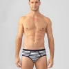 Sale Slip Y-front à rayures Slips Y-Front