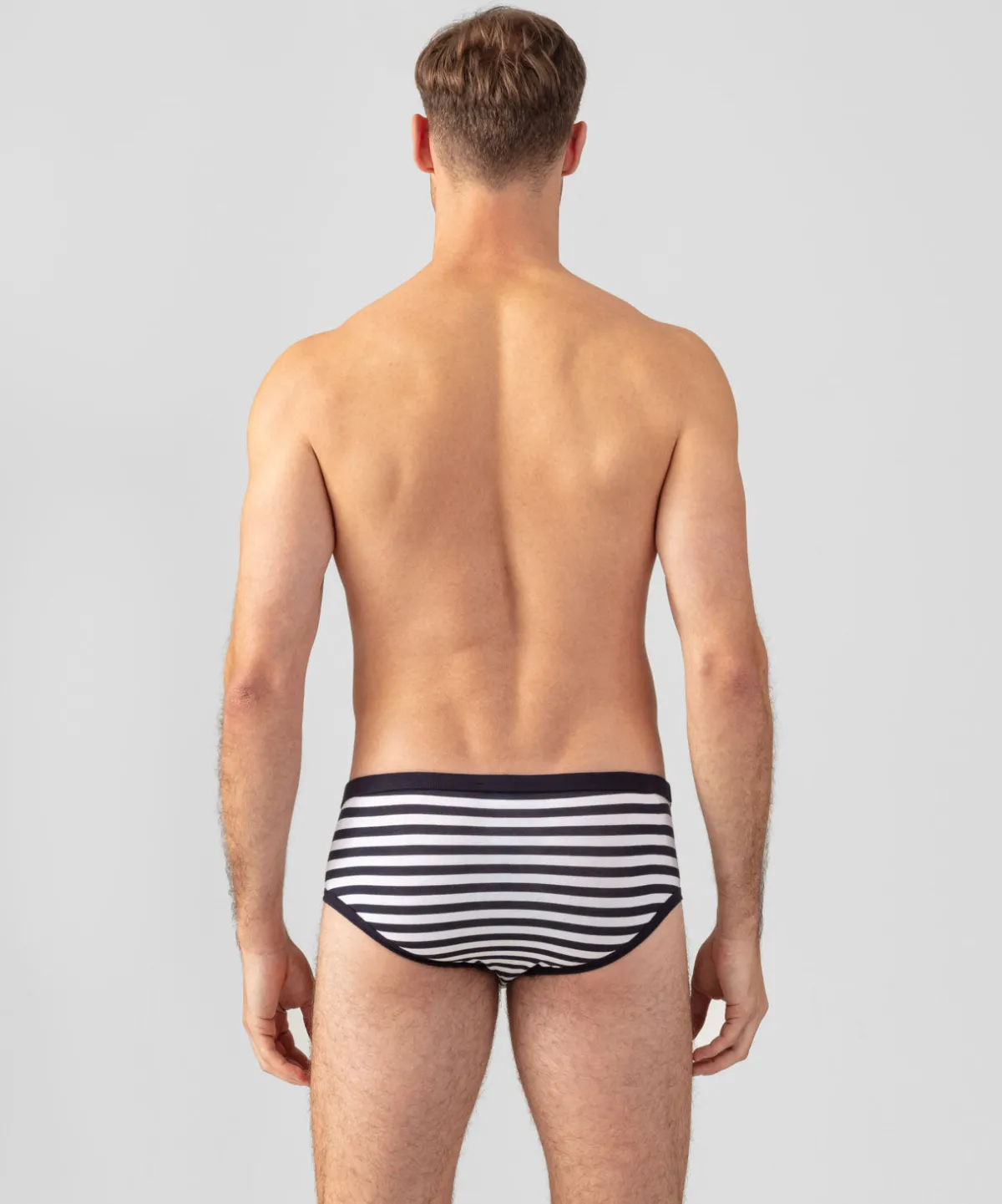 Sale Slip Y-front à rayures Slips Y-Front