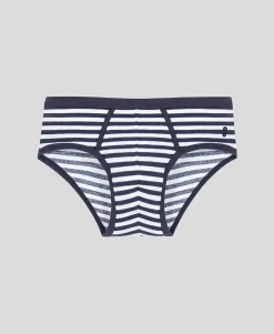 Sale Slip Y-front à rayures Slips Y-Front