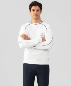 Hot Sweatshirt en coton organique avec passepoil Sweats