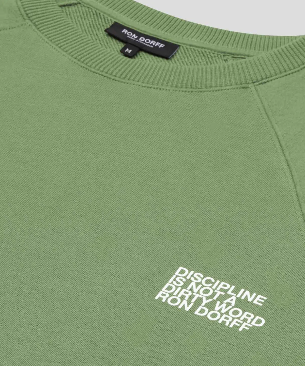 New Sweatshirt sans manches en coton organique "DISCIPLINE" Sweats
