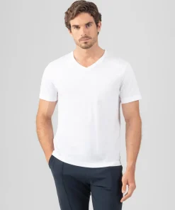 New T-shirt col V Eyelet Edition T-Shirts D'Intérieur | T-Shirts