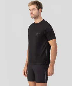 Sale T-shirt de sport avec passepoil réfléchissant T-Shirts D'Intérieur | T-Shirts