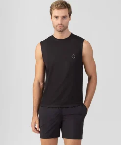 Fashion T-shirt de sport sans manches avec passepoil réfléchissant T-Shirts D'Intérieur | T-Shirts