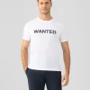 Best T-shirt en coton organique "WANTED" T-Shirts D'Intérieur | T-Shirts