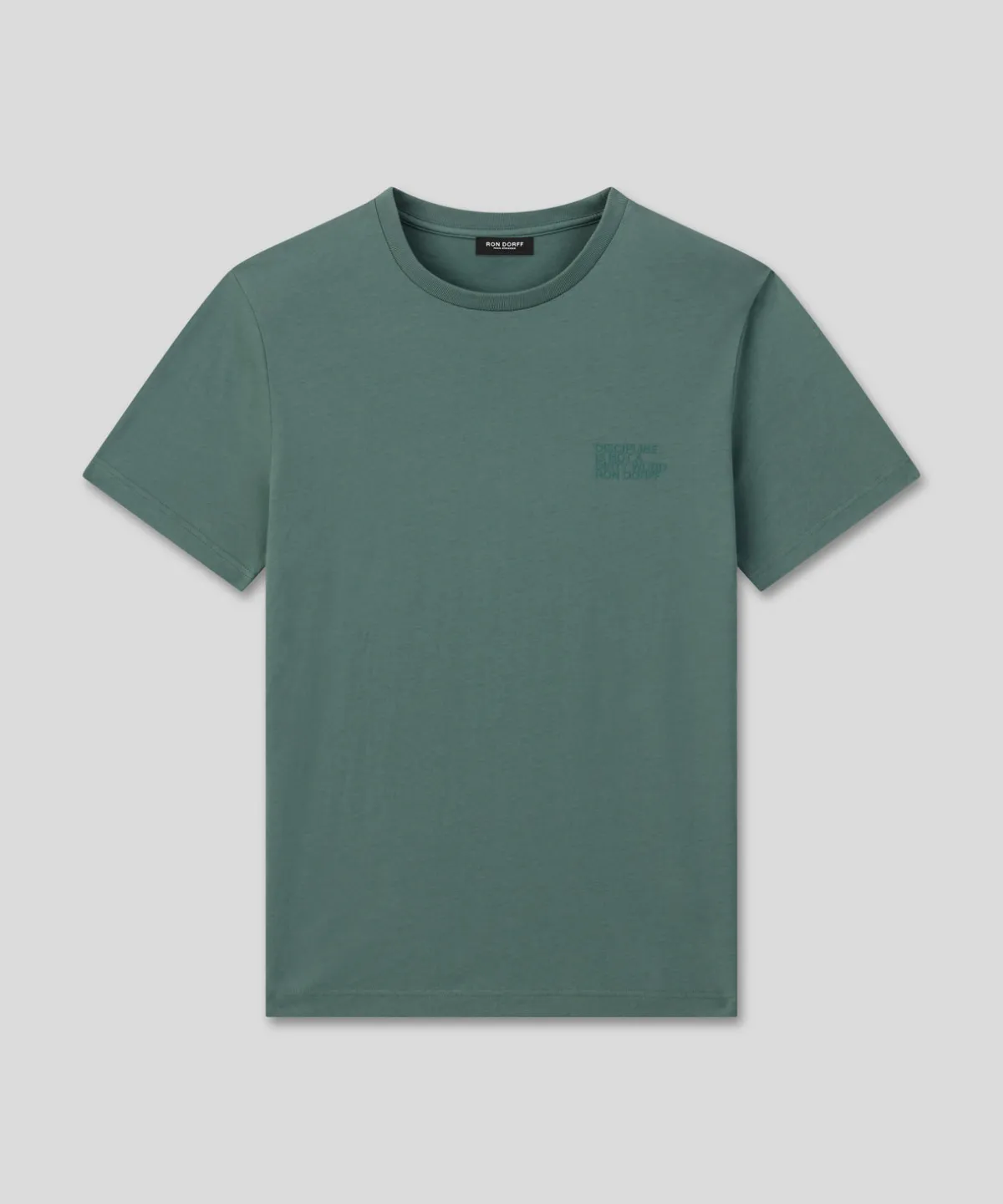 Online T-shirt en coton organique "DISCIPLINE" T-Shirts D'Intérieur | T-Shirts
