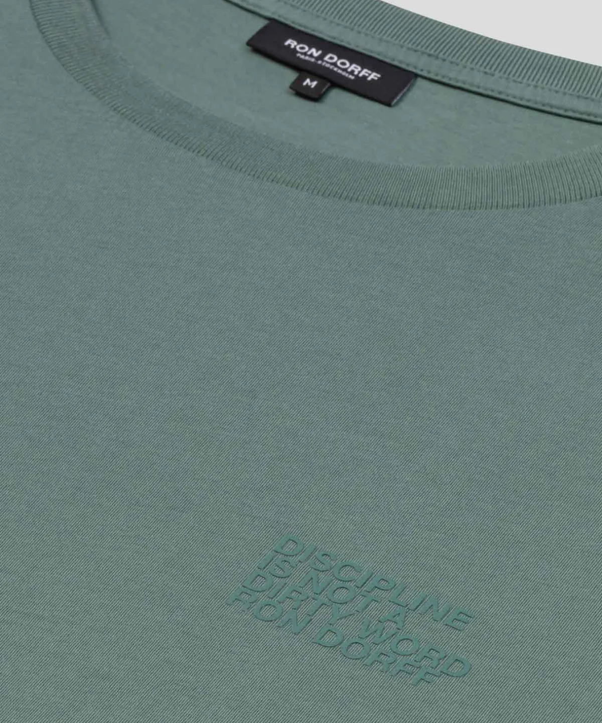 Online T-shirt en coton organique "DISCIPLINE" T-Shirts D'Intérieur | T-Shirts