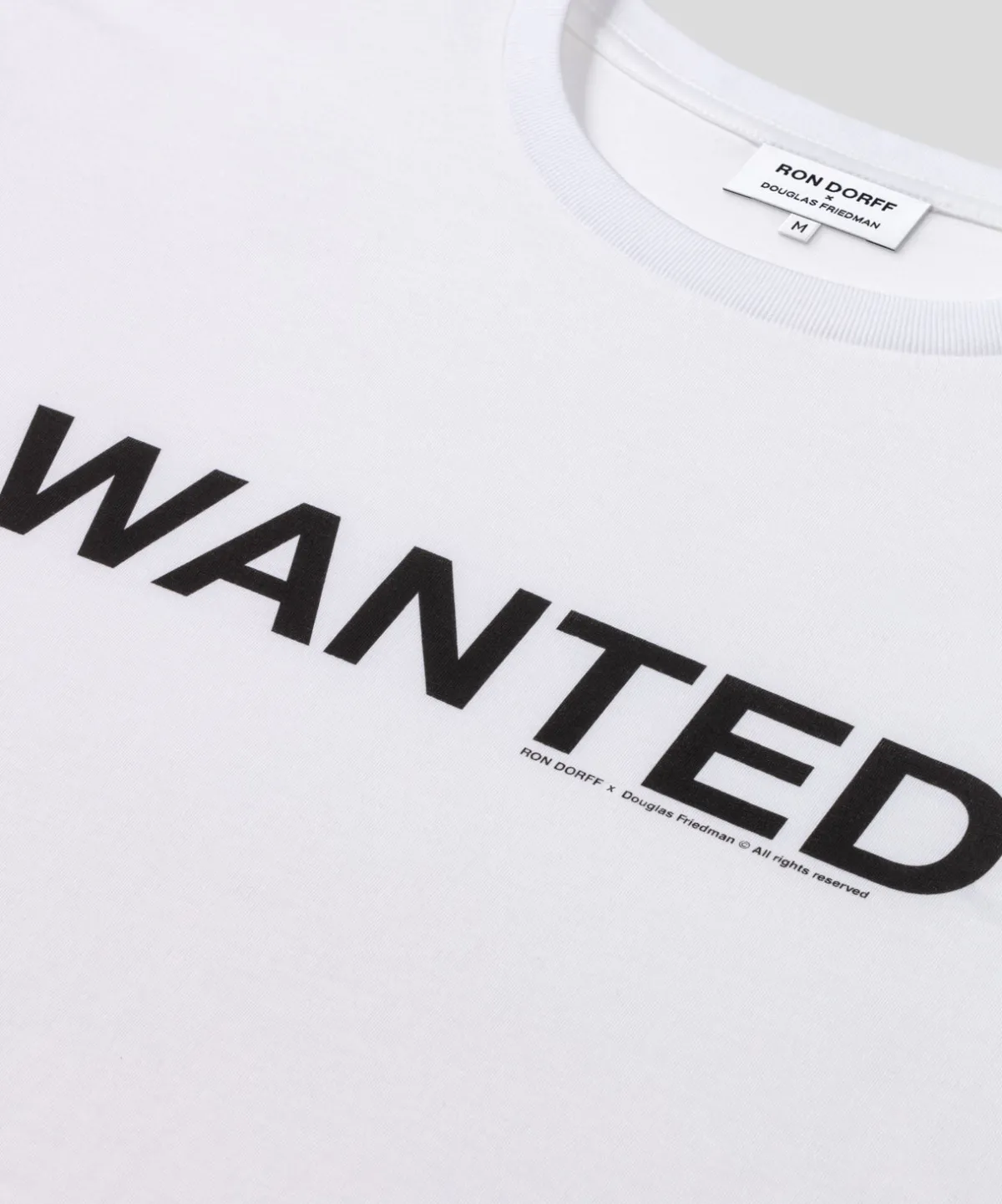 Best T-shirt en coton organique "WANTED" T-Shirts D'Intérieur | T-Shirts