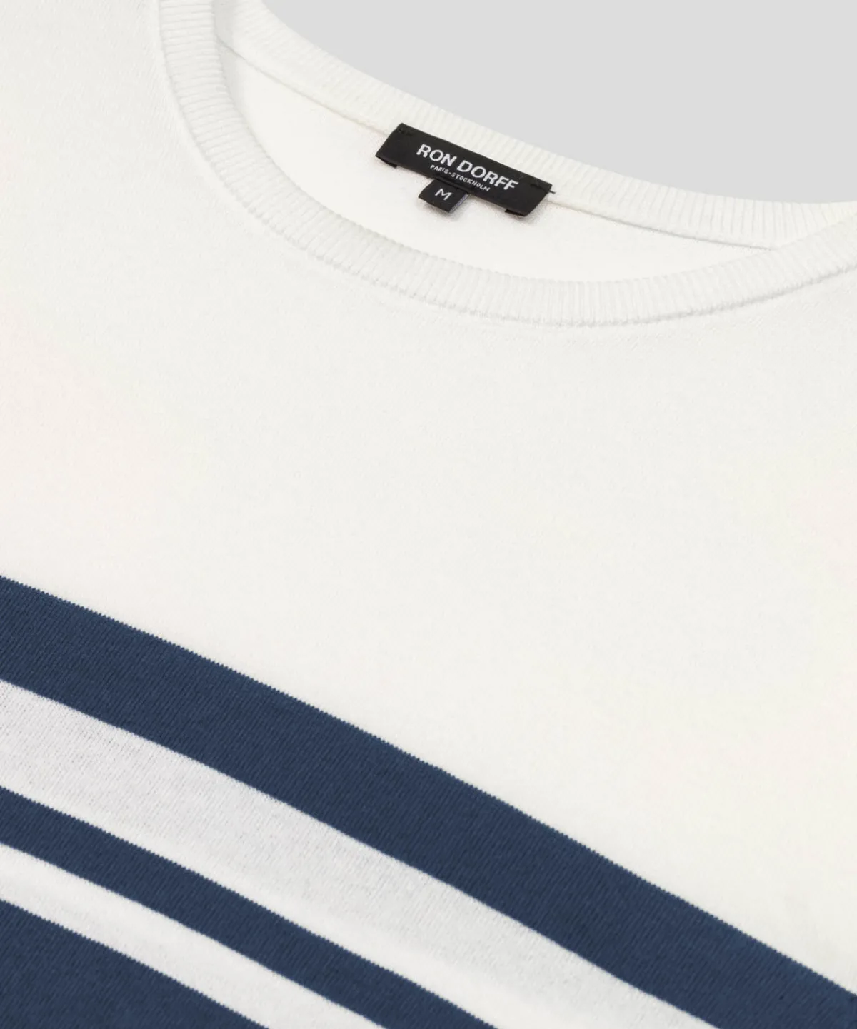 Outlet T-shirt en maille bicolore T-Shirts D'Intérieur | T-Shirts
