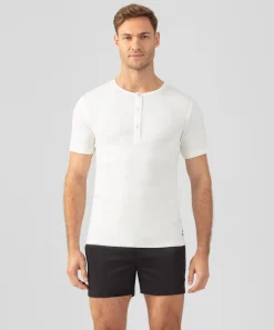 Best T-shirt henley côtelé T-Shirts D'Intérieur | T-Shirts