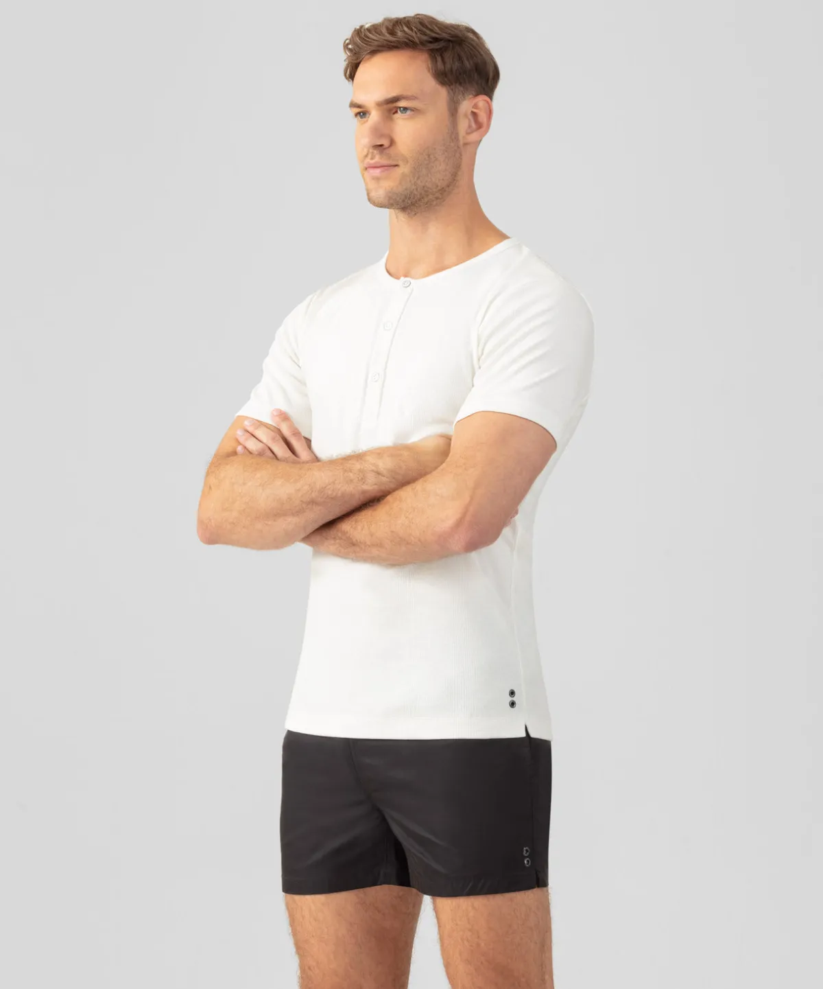 Best T-shirt henley côtelé T-Shirts D'Intérieur | T-Shirts