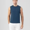 Discount T-shirt sans manches en coton organique "74" T-Shirts D'Intérieur | T-Shirts