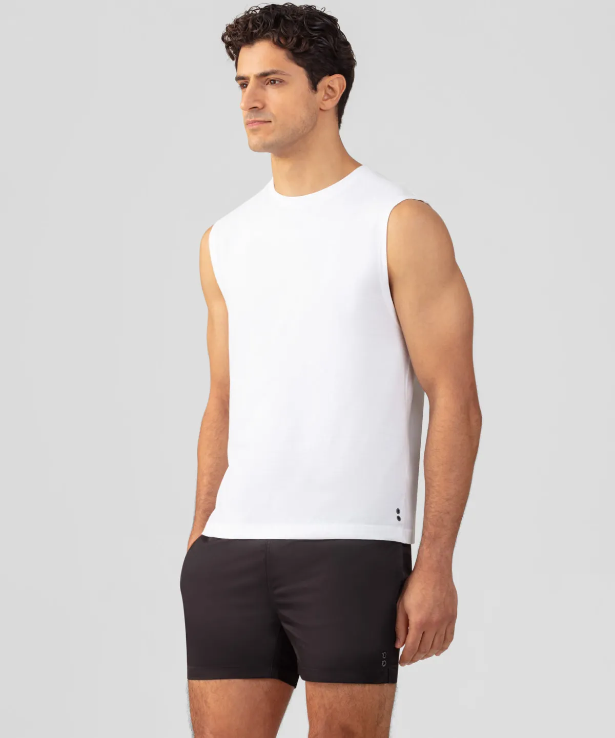 Online T-shirt sans manches en coton organique "74" T-Shirts | T-Shirts D'Intérieur