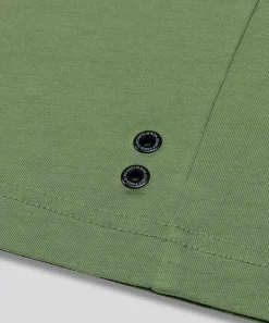 Online T-shirt sans manches en coton organique à rayures diagonales T-Shirts D'Intérieur | T-Shirts