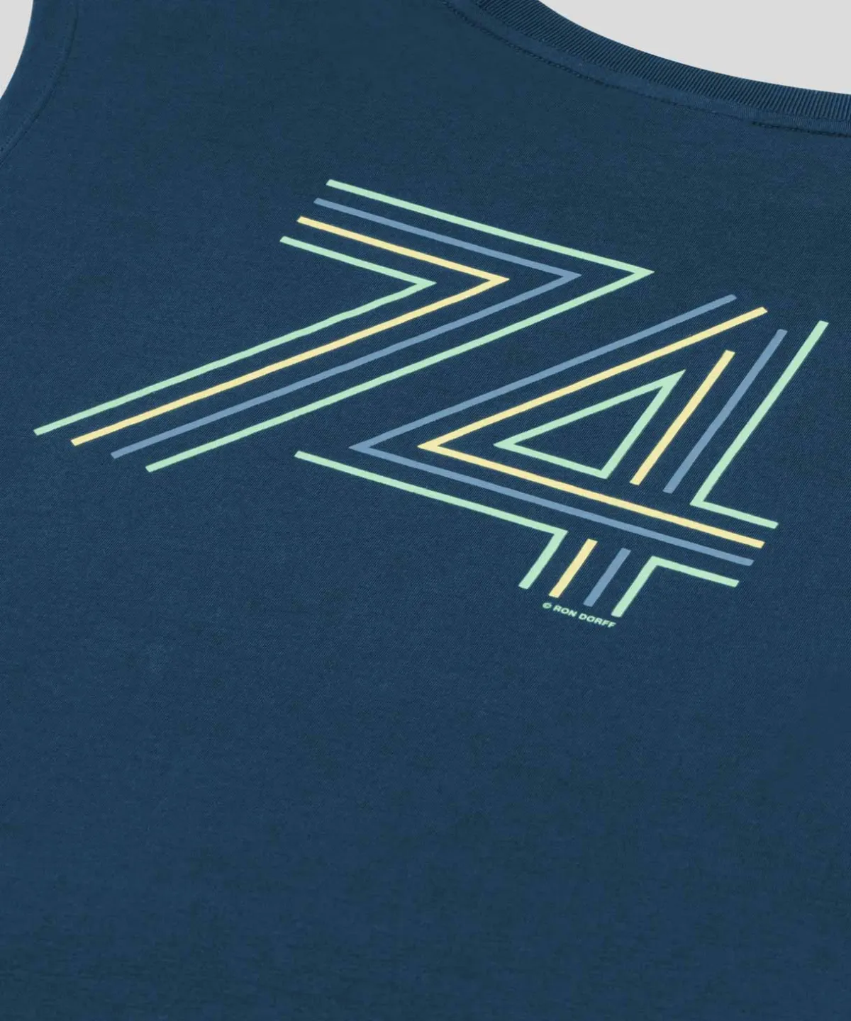 Discount T-shirt sans manches en coton organique "74" T-Shirts D'Intérieur | T-Shirts