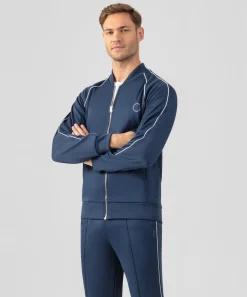 Clearance Veste en coton avec passepoil Vestes